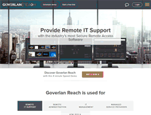 Tablet Screenshot of goverlan.com